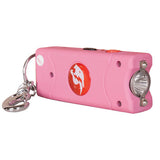 Nitro Compact Keychain STUN GUN w/ LED Light Rechargeable 3 Colors