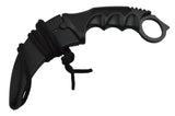CSGO karambit silver tactical claw neck knife fixed blade knives counter strike CS GO hawkbill with sheath