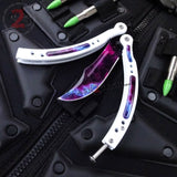 CSGO Galaxy Butterfly Knife TRAINER Dull Spring Latch PRACTICE Balisong
