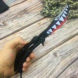 22 colors CSGO Butterfly Knife TRAINER Dull Spring Latch PRACTICE Balisong
