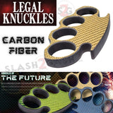 Carbon Fiber Knuckles Legal Duster Lightweight Puncher - Self Defense Paperweight