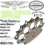 Chrome Knuckles Spiked Dalton Global Paperweight Silver Irish Devil Steel Pointed Duster Buckle - Robbie Dalton slash2gash S2G