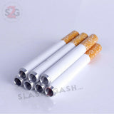 Metal Cigarette One Hitter 2" - 3" Smoking Pipe