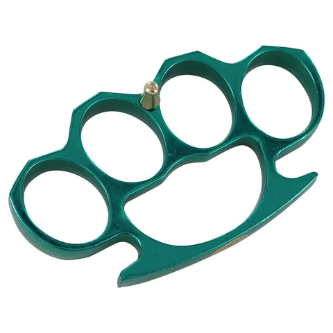 Classic Heavy Duty Belt Buckle & Paperweight - Green Knuckles
