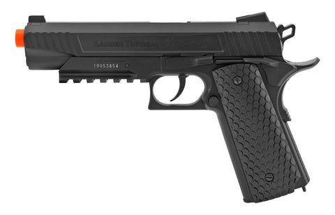 Cobra 1911 CO2 Blowback Airsoft Gun Full Metal GBB Pistol - Black