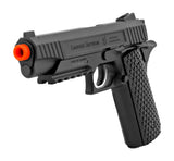 Cobra 1911 CO2 Blowback Airsoft Gun Full Metal GBB Pistol - Black