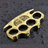 Constantine Brass Knuckles Holy Spiritus Paperweight Movie Replica Cross Buckle - Bronze