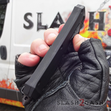 Gold Blade OTF Knife Crypt Keeper Dual Action Black Automatic S2G Tactical Switchblade Knives Dagger Serrated