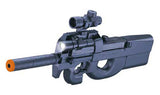 WELL D90H Airsoft SMG (P90) Full Auto Electric AEG Rifle w/ Accessories