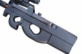 WELL D90H Airsoft SMG (P90) Full Auto Electric AEG Rifle w/ Accessories