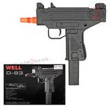WELL D93 Airsoft Sub Machine Gun Electric UZI SMG Fully Automatic AEG