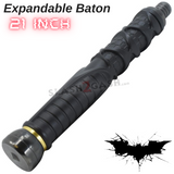 21" Streetwise Dark Knight Baton Expandable Steel Defense Stick