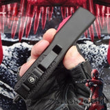 S2G Tactical Knives Deadpool OTF Knife Automatic Switchblade CNC Highest Quality - Tanto Xtreme Satin Slash2Gash