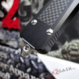 Delta Force VG-10 OTF Knife CNC T6061 w/ Carbon Fiber - Tanto Automatic Switchblade Knives
