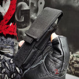 Delta Force VG-10 OTF Knife CNC T6061 w/ Carbon Fiber - Automatic Switchblade Knives Tactical Sheath