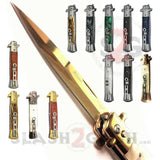 Diablo Stiletto Automatic Knife Milano Switchblade 9" - 12 colors