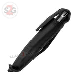 Dragon Switchblade Italian Stiletto Automatic Knife - Sheath