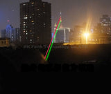 Dual Laser Pointer Pen Green + Red Military Grade 10 Miles + Star Cap + Battery + Charger 532nm