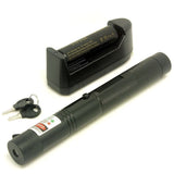 Dual Laser Pointer Pen Green + Red Military Grade 10 Miles + Star Cap + Battery + Charger 532nm