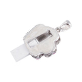 Crystal Flower USB Flash Drive 2.0 Rose Necklace Charm 16 GB - 3 Colors