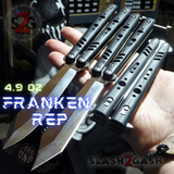 FrankenREP Butterfly Knife TITANIUM Balisong G10 - (clone) Replicant