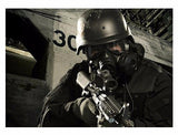 Airsoft Paintball Dummy Gas Mask with Fan for Cosplay Protection Halloween Evil Antivirus