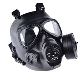 Airsoft Paintball Dummy Gas Mask with Fan for Cosplay Protection Halloween Evil Antivirus
