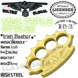 Gold Knuckles Spiked Dalton Global Paperweight Irish Devil Steel Pointed Duster Buckle - Robbie Dalton slash2gash S2G