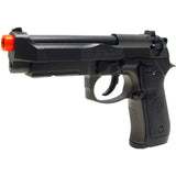 HFC Full Auto M9 Baretta Metal Gas Blowback Airsoft Pistol W/ Gun Case
