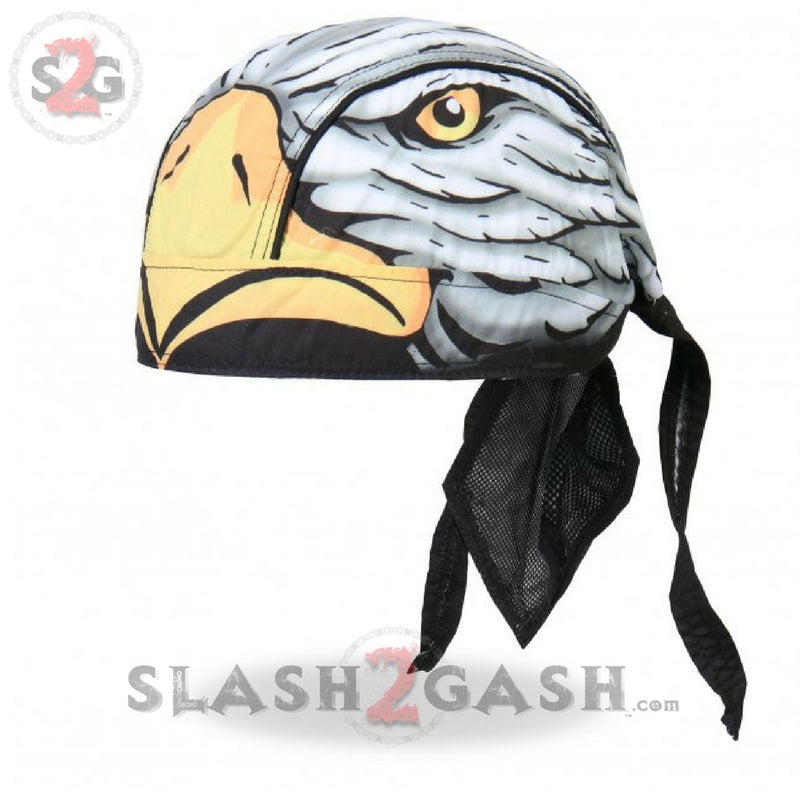 Hot Leathers Eagle Head Premium Headwrap Motorcycle Durag