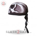 Hot Leathers Skull Head Premium Headwrap Motorcycle Durag