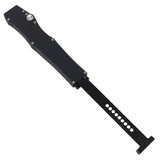 Arc Angel OTF Single Action S/A Black Automatic Knife - Tanto