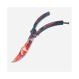 22 colors CSGO Butterfly Knife SHARP 440C Counter Strike Balisong