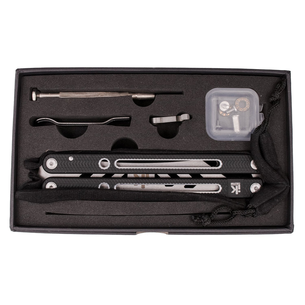 Instaknives Aluminum Balisong 2in1 Butterfly Knife w/ Zen