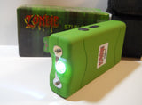 Zombie High Voltage Rechargeable STUN GUN w/ PIN & Holster Green