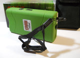 Zombie High Voltage Rechargeable STUN GUN w/ PIN & Holster Green