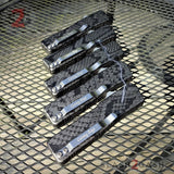 Snake Skin Lightning OTF Knife D/A Automatic Switchblade - Randomized Hydro Dipped Pattern