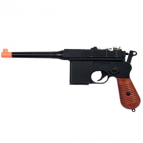 Double Eagle M32 Mauser C96 Spring Pistol Airsoft Gun