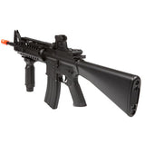 WELL D4816 M4 S-System Electric Airsoft Rifle Full Auto AEG Gun - Hybrid Gearbox, Metal & Plastic Gears