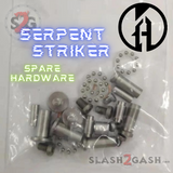 Balisong Spare Hardware Kit for Maxace Serpent Striker - Replacement Parts