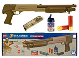 Marines Triple Shot Airsoft Pump Shotgun SS02 Spring Powered