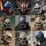 Mushroomhead Tactical Mask Airsoft Hand Painted GLOW N DARK Motorcycle Halloween Full Face Skull