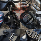 Mushroomhead Tactical Mask Airsoft Hand Painted GLOW N DARK Motorcycle Halloween Full Face Skull