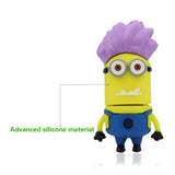Evil Purple MINIONS Despicable Me USB Flash Drive 2.0 Rubber - 16gb