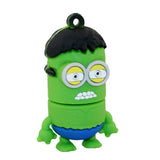 Super Hero MINIONS Despicable Me USB Flash Drive 2.0 Hulk Hulkminion- 16gb