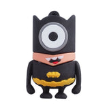 SuperHero MINIONS Despicable Me USB Flash Drive 2.0 Batman Batminion - 16gb