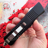 Delta Force Dark Knight 440C OTF Automatic Knife CNC Highest Quality - Interceptor Black Switchblade