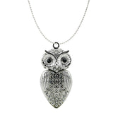 Cute Crystal Owl Necklace USB Flash Drive 2.0 Pendant 16 GB gold/silver U Disk Memory Stick