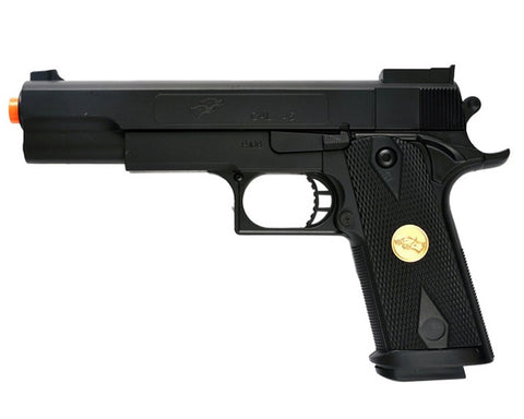 Double Eagle M1911 A1 Full Size Airsoft Spring Hand Gun Pistol