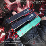 Phantom OTF Knife D2 Automatic Switchblade CNC Highest Quality Delta Force - Comparison Chart